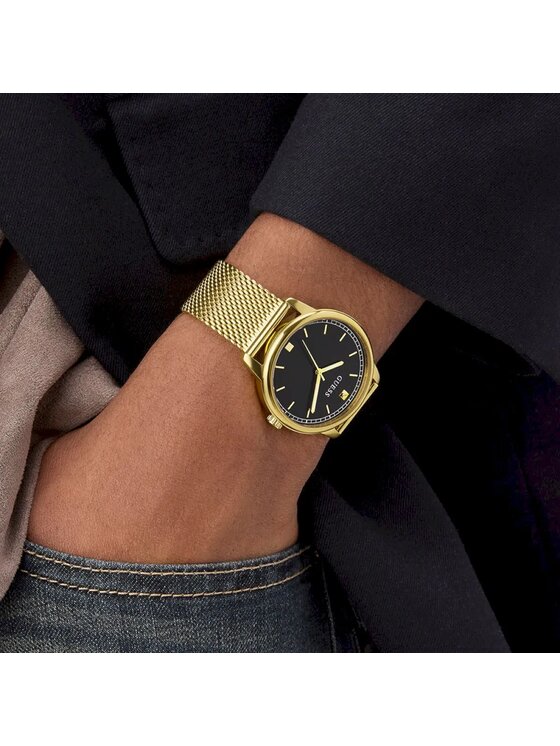 Guess Guess Zegarek GW0974G Złoty