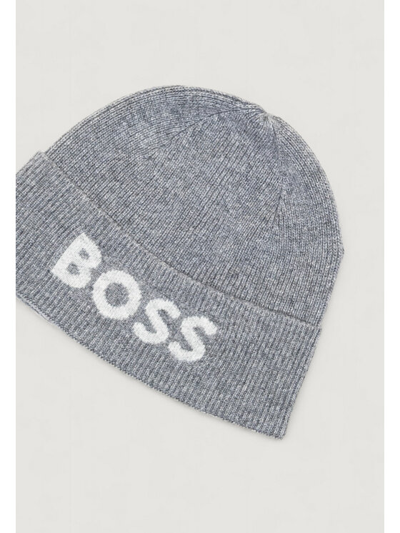 BOSS BOSS Czapka Elios_Hat 10274291 01 Szary