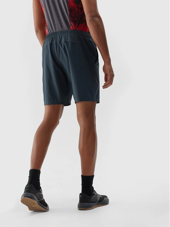 4F 4F Pantaloncini sportivi 4FWSS24TFSHM574-22S Nero Regular Fit