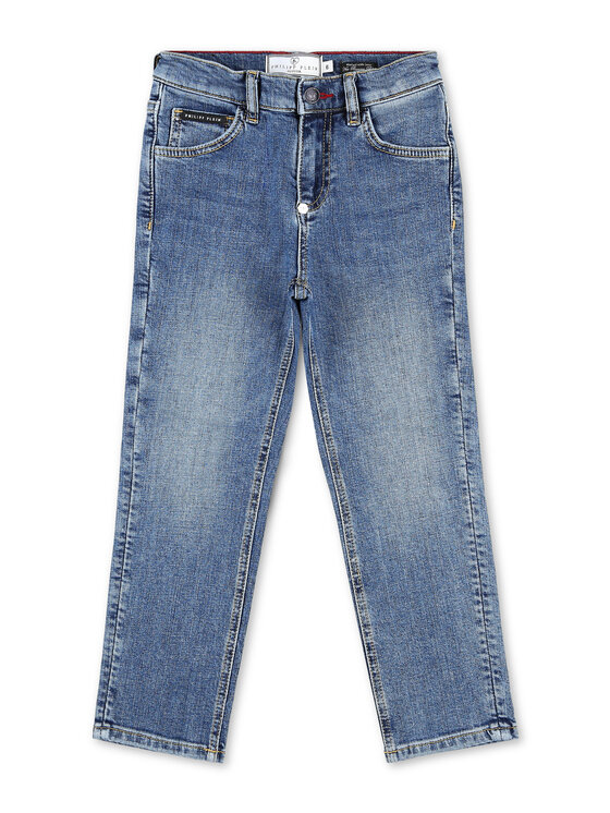 PHILIPP PLEIN PHILIPP PLEIN Jeansy 4851 Błękitny Comfort Fit