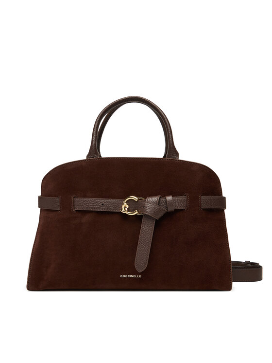 Coccinelle Torebka TLB Coccinellesabine Suede Bi E1 TLB 18 04 01 Brązowy