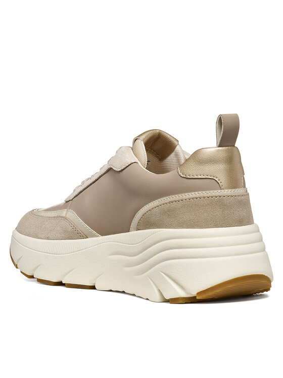 Geox Geox Sneakersy D Diamanta D66UFA 09B22 C0084 Beżowy