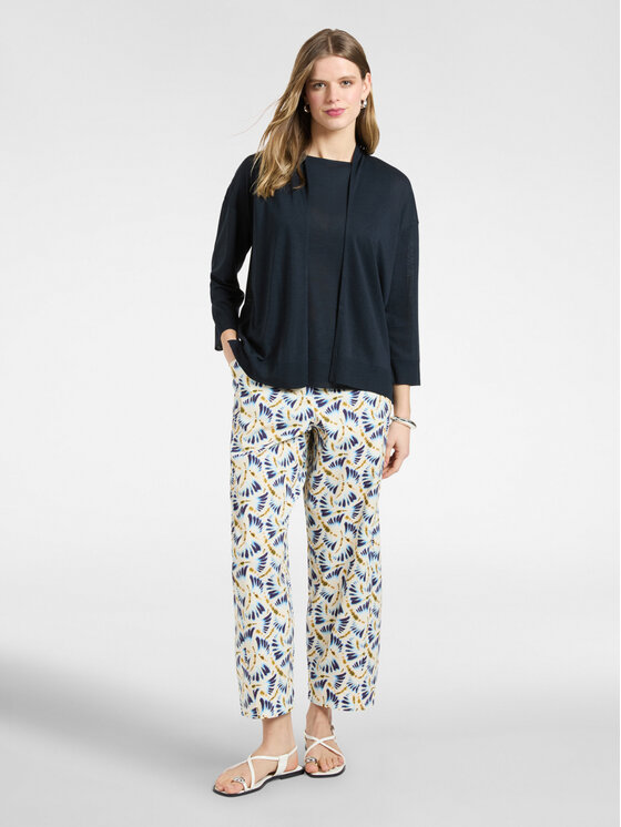 Elena Mirò Elena Mirò T-Shirt G092Z000613N034 Niebieski Regular Fit