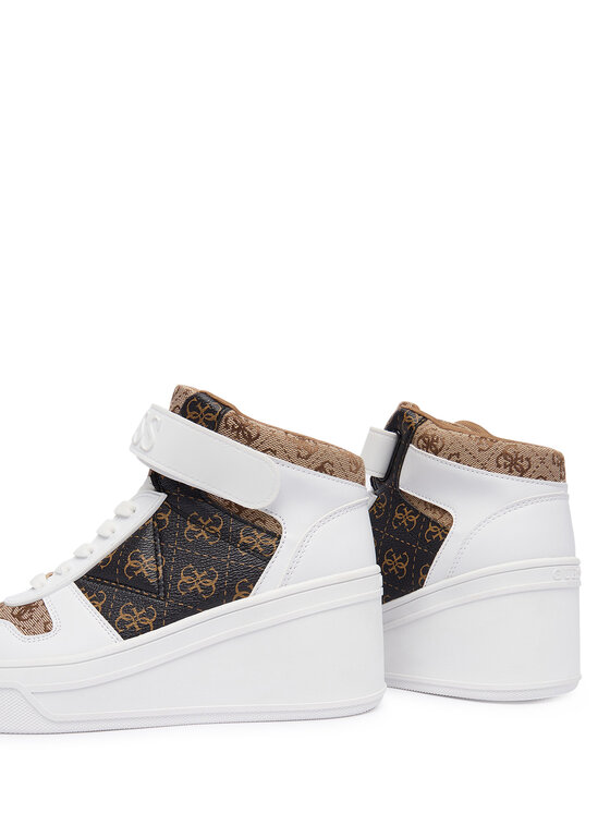 Guess Guess Sneakersy FLFRUK FAL12 Béžová
