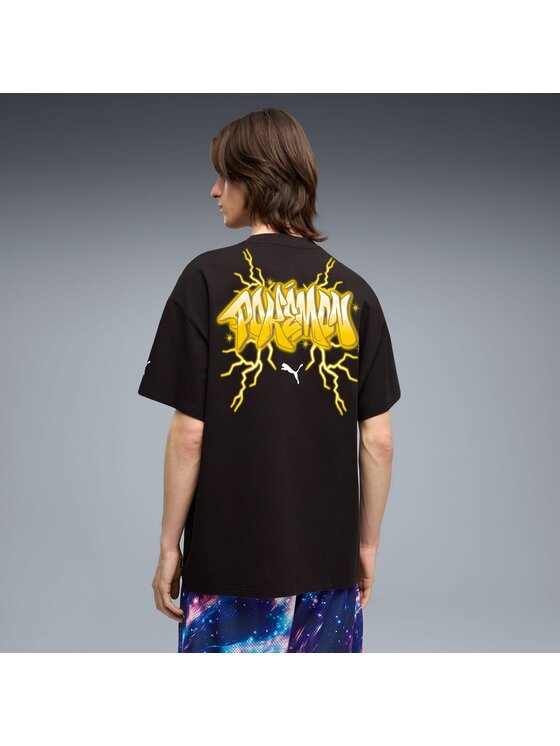 Puma Puma T-Shirt 635658 Czarny Regular Fit