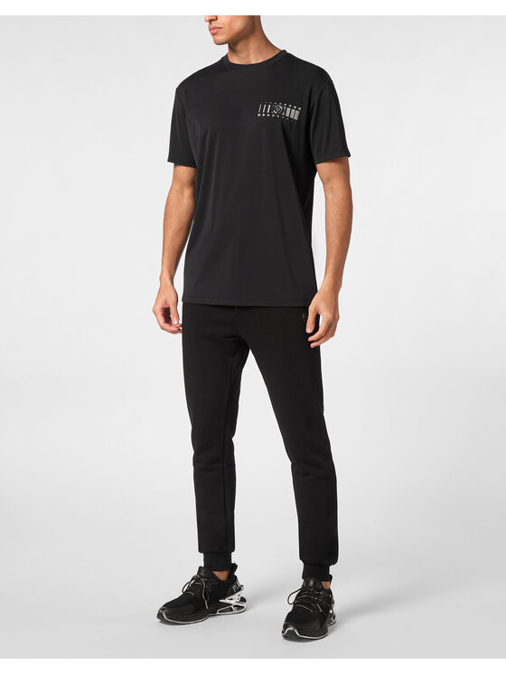 Plein Sport Plein Sport T-Shirt 14135 Czarny Regular Fit