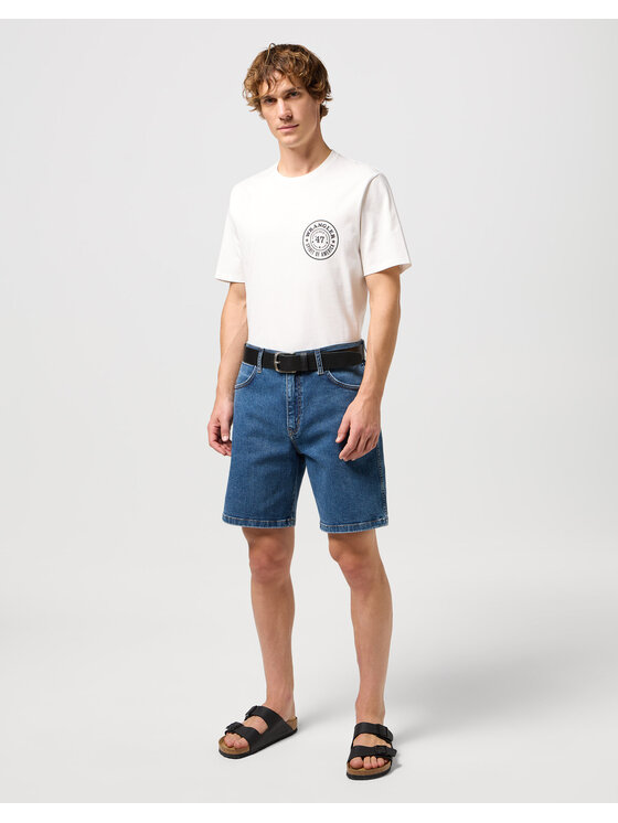 Wrangler Wrangler Pasek Męski STRUCTURED BELT Czarny