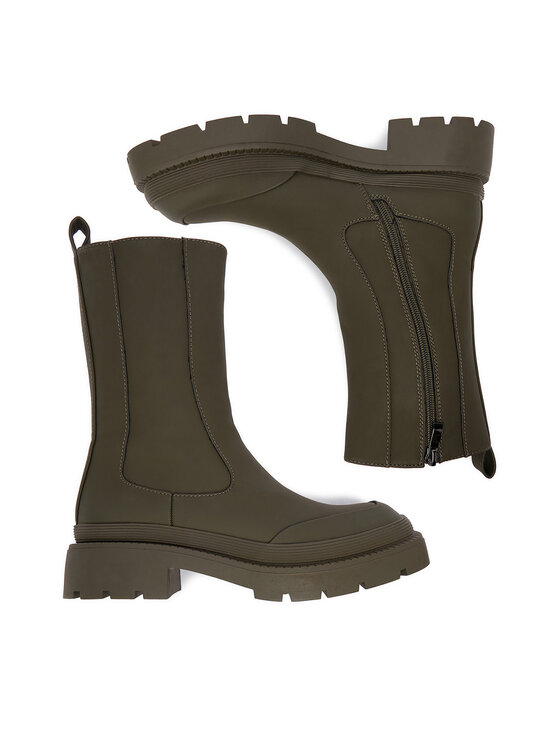 DeeZee DeeZee Čizme 13096-10 Kaki