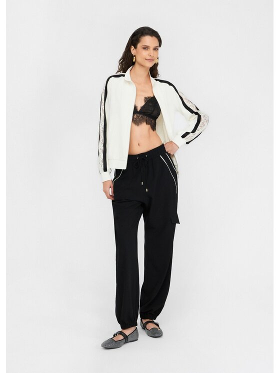 Liu Jo Liu Jo Felpa TF5006J452303N76 Bianco Regular Fit