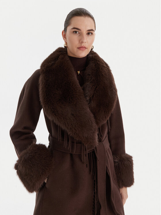 Marciano Guess Marciano Guess Cappotto di lana 5BGL46 7125A Marrone Regular Fit