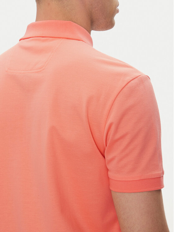 BOSS BOSS Polo Philix Pima 50538177 Pomarańczowy Regular Fit