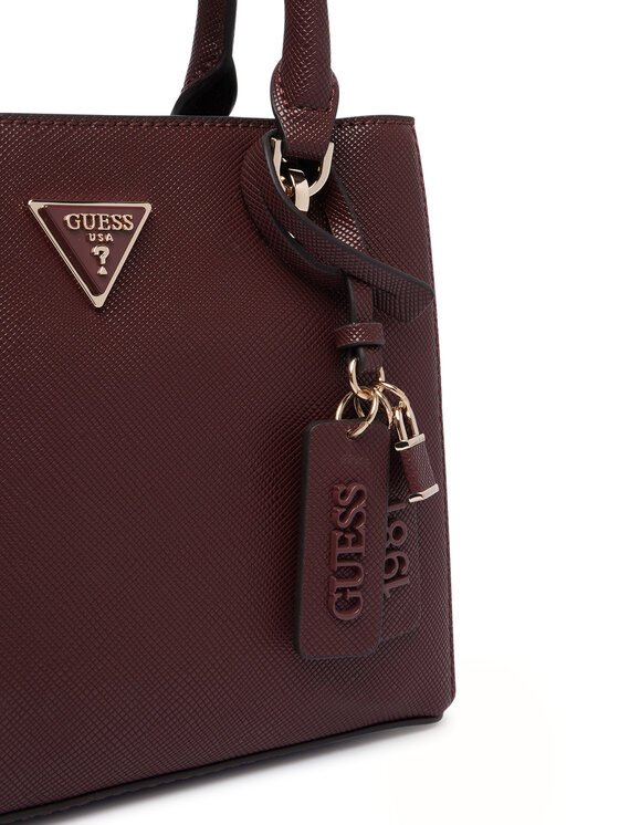 Guess Guess Дамска чанта Noelle II HWZG96 72050 Бордо