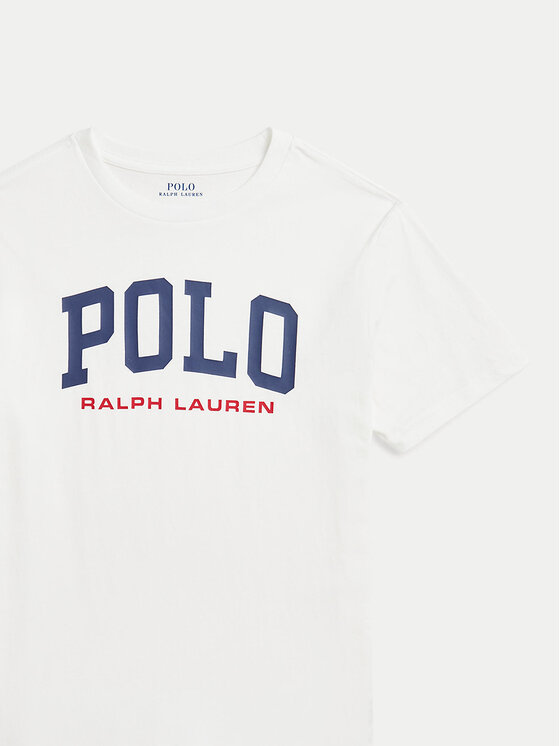 Polo Ralph Lauren Polo Ralph Lauren T-Shirt 323958159002 Bílá Regular Fit