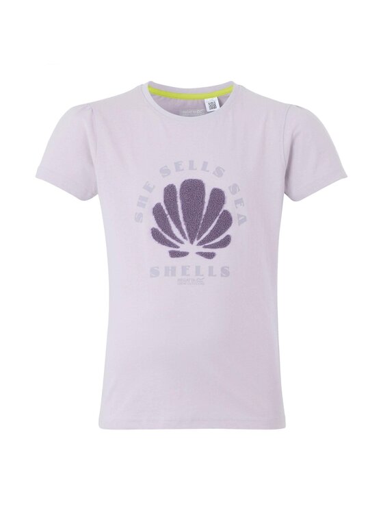 Regatta Regatta T-Shirt Bosley VIII Fioletowy Short Fit
