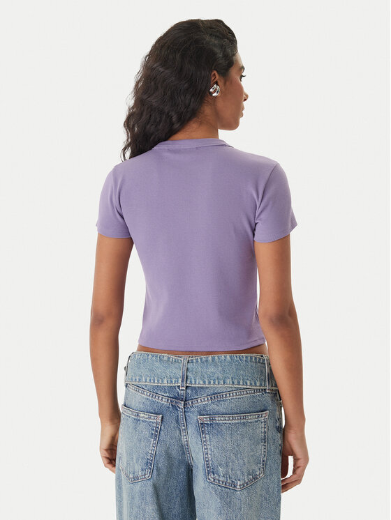 HUGO HUGO T-Shirt Baby 50510749 Violett Slim Fit