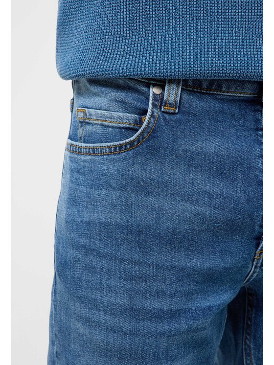 Mustang Mustang Jeansy Style Michigan Straight Niebieski Straight Fit