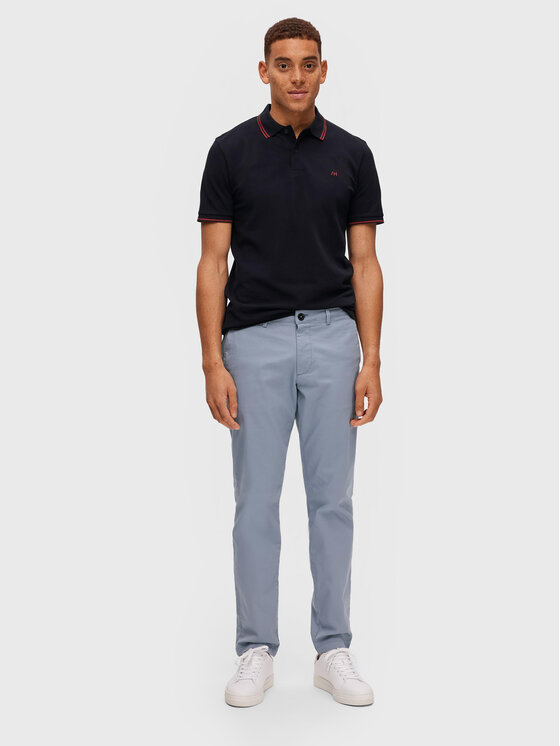 Selected Homme Selected Homme Chino kalhoty New 16087663 Šedá Slim Fit