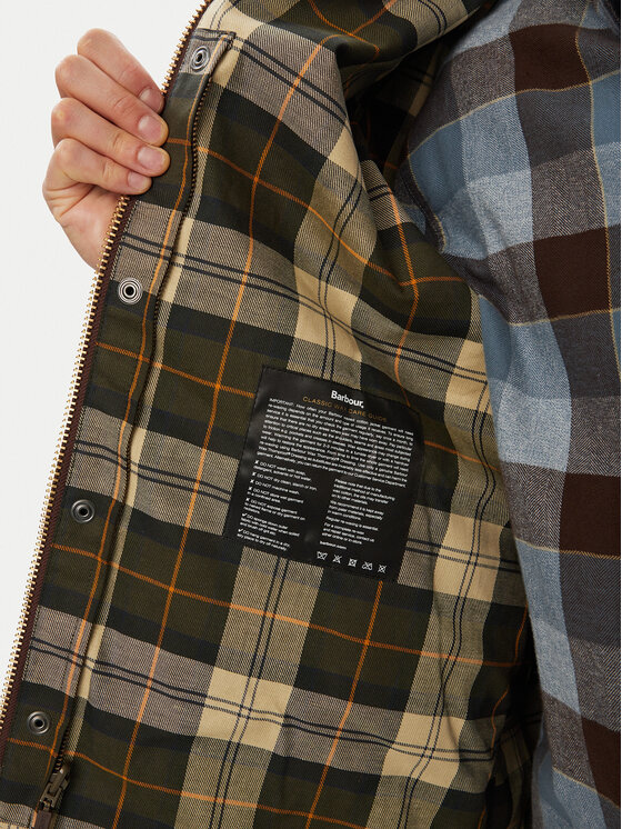 Barbour Barbour Übergangsjacke MWX0017SG91 Beaufort Dunkelgrau Regular Fit