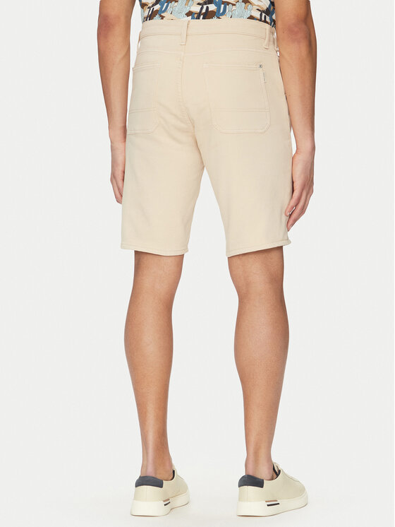 Blend Blend Τζιν σορτσάκια 20718139 Μπεζ Regular Fit