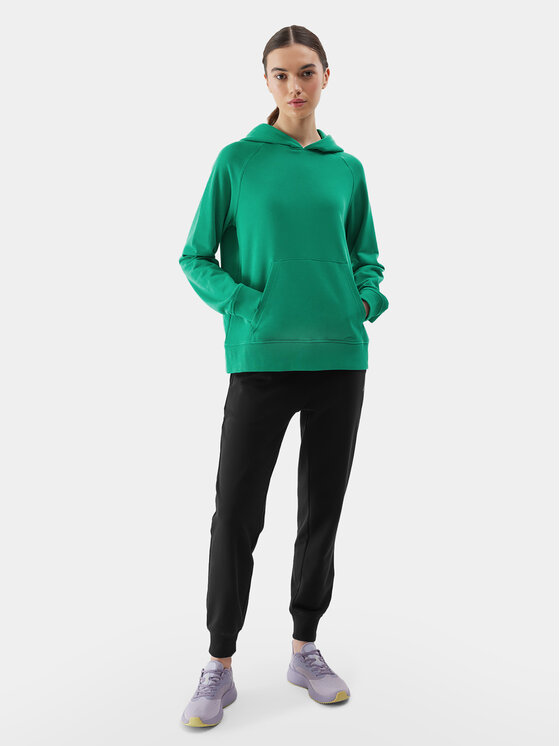 4F 4F Mikina 4FWSS24TSWSF0955 Zelená Regular Fit