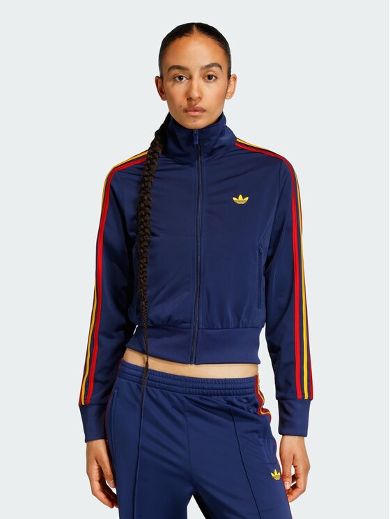 adidas adidas Bluza FIREBIRD CLASSIC Błękitny Regular Fit