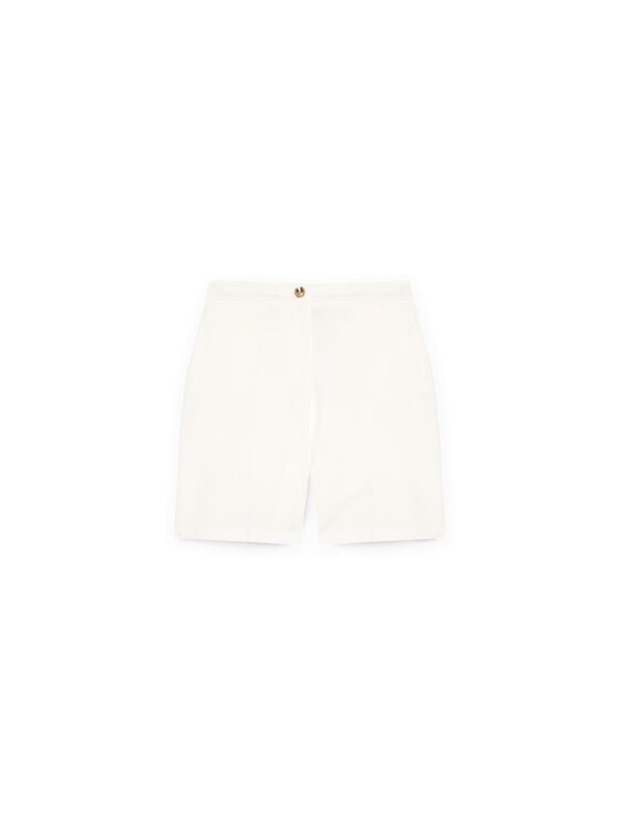 Fiorella Rubino Fiorella Rubino Pantaloni di tessuto P090T005053N011 Bianco A-Line Fit