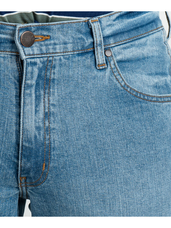 Wrangler Wrangler Jeansy Greensboro Niebieski Regular Fit