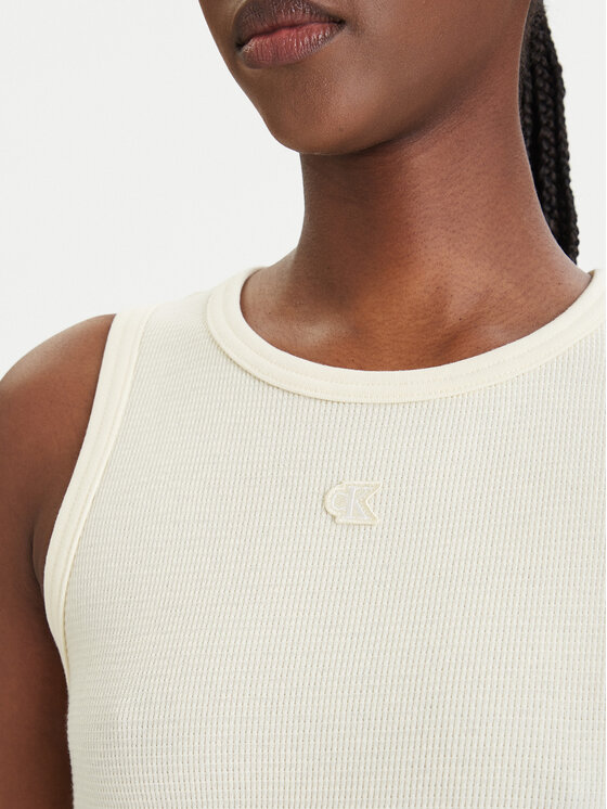 Calvin Klein Jeans Calvin Klein Jeans Kasdieninė suknelė LV047F235G Geltona Slim Fit