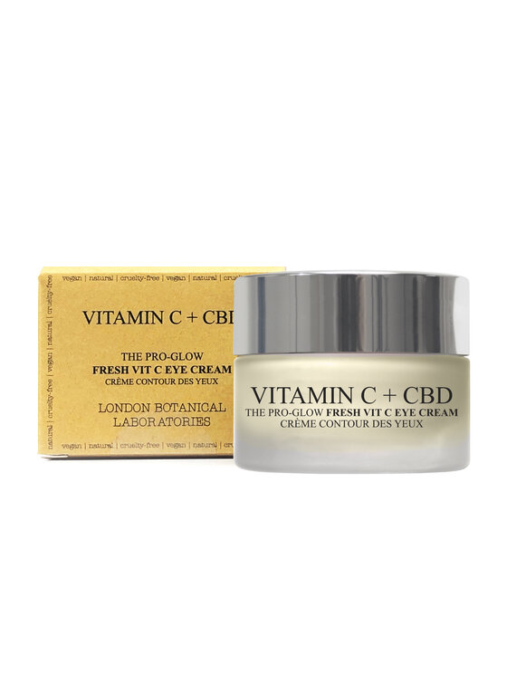 London Botanical Laboratories London Botanical Laboratories Krem pod oczy Witamina C + CBD Krem pod oczy