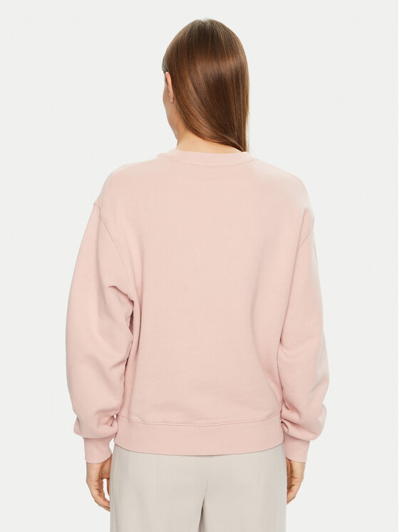 Tommy Hilfiger Tommy Hilfiger Суитшърт Modern Script WW0WW43844 Розов Regular Fit