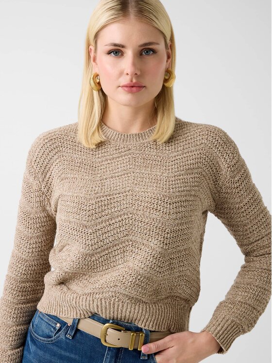 Guess Guess Svetr 180859 Béžová Classic Fit