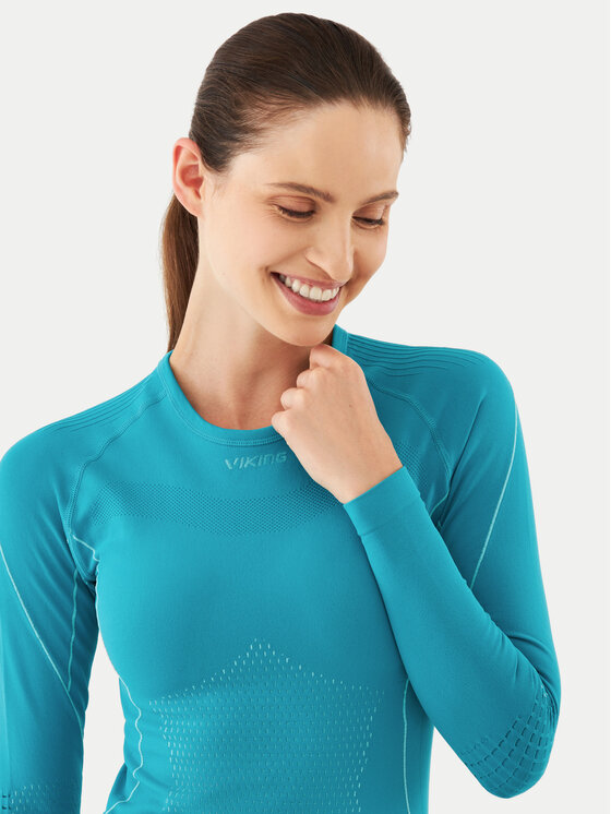 Viking Viking Termoaktyvių apatinių komplektas Lotta 500/23/6764 Mėlyna Slim Fit