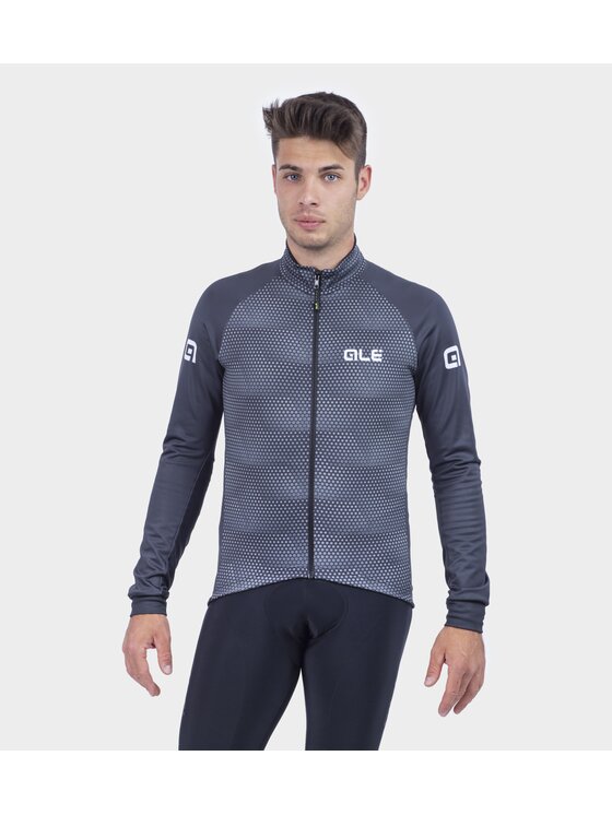 Alé Cycling Alé Cycling Kurtka outdoor Solid Sharp Czarny Regular Fit