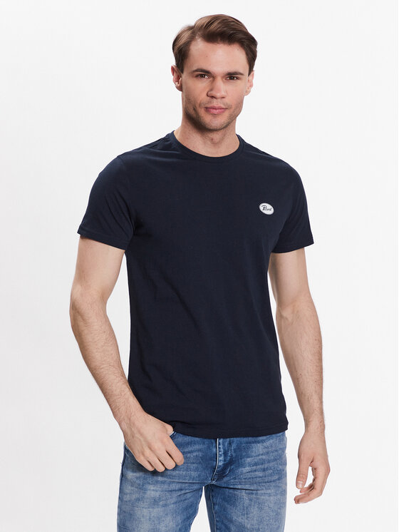T-shirt M-1030-TSR001 Blu scuro Regular Fit