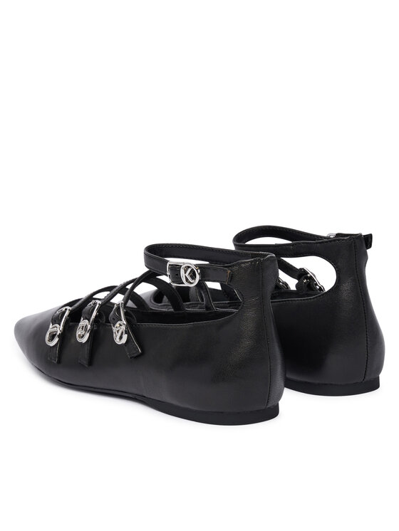 KARL LAGERFELD KARL LAGERFELD Balerinke Konnie KL40195 Crna
