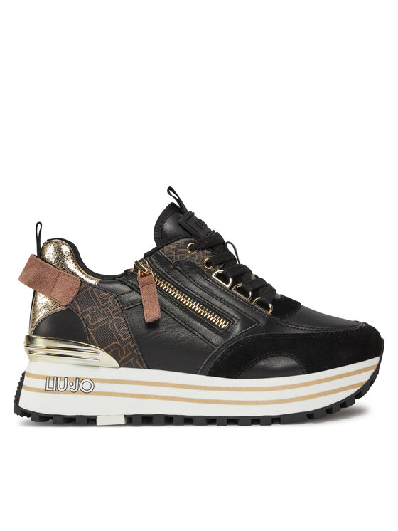 Liu Jo Sneakersy Maxi Wonder 72 BA4057 PX454 Čierna