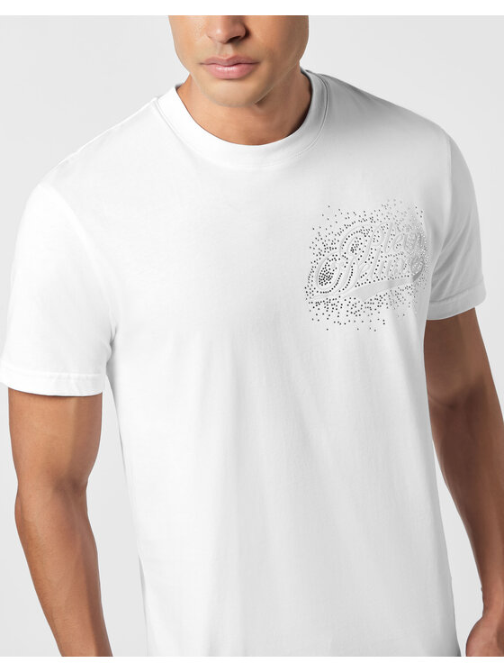 PHILIPP PLEIN PHILIPP PLEIN T-Shirt 26163 Biały Regular Fit