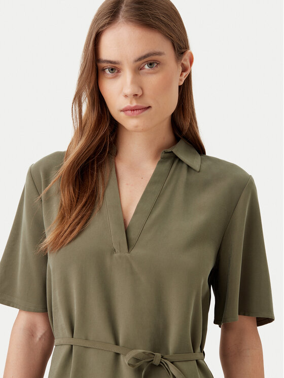 JDY JDY Haljina za svaki dan Olli 15341086 Zelena Regular Fit