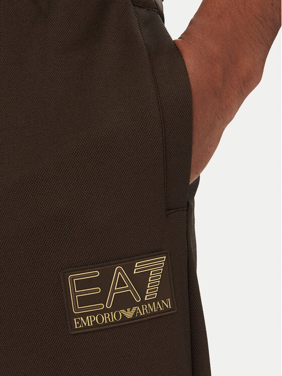 EA7 Emporio Armani EA7 Emporio Armani Долнище анцуг 7M002248 AF26242 U6027 Тъмнокафяв Regular Fit