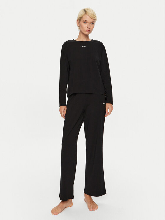 BOSS Boss Pižama 50527206 Juoda Regular Fit