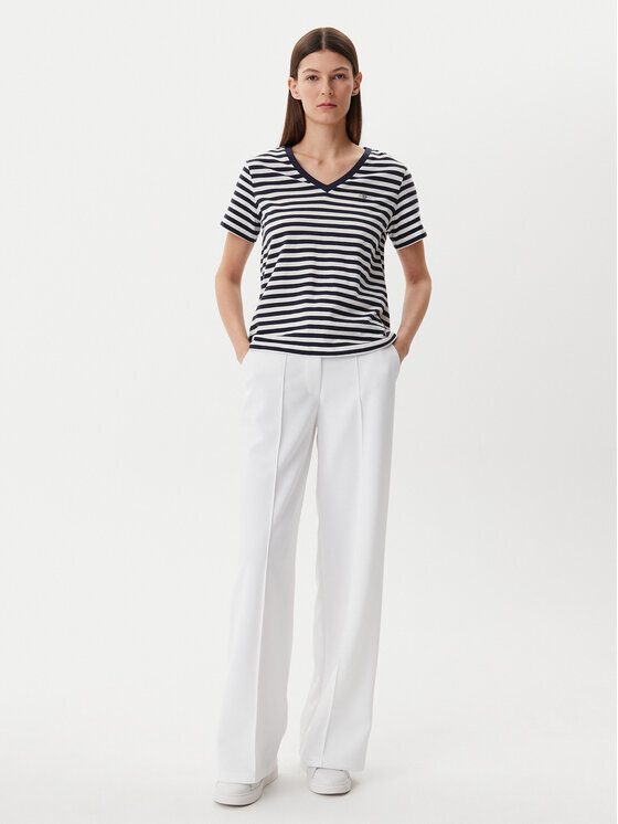 Gant Gant Tričko 4200566 Tmavomodrá Regular Fit