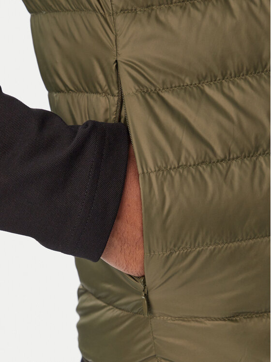 EA7 Emporio Armani EA7 Emporio Armani Kamizelka 8NPQ06 PNGPZ U7014 Zielony ciemny Regular Fit