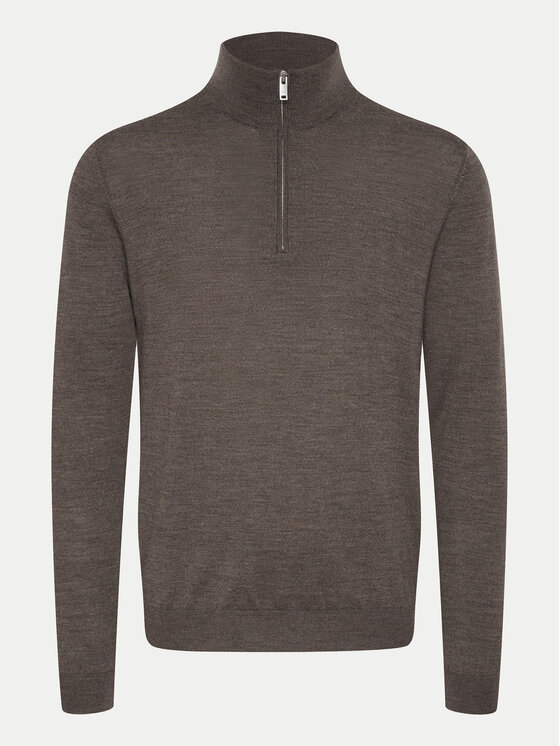 Matinique Matinique Džemper Mason 30207103 Smeđa Regular Fit