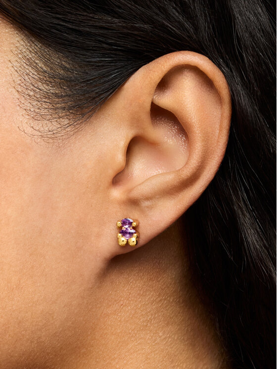 TOUS TOUS Сережки Bold Bear Lab 1004255300 Золотий