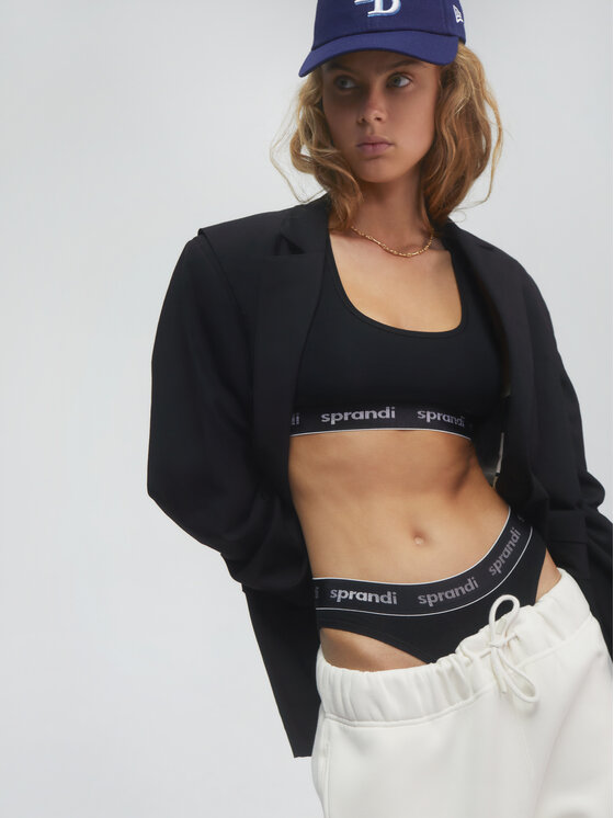 Sprandi Top nedrček SS21-BRA001 Črna