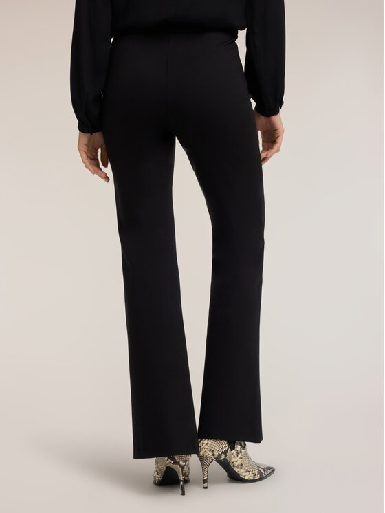 Motivi Motivi Pantaloni di tessuto P05IQ004850N033 Nero Flare Fit