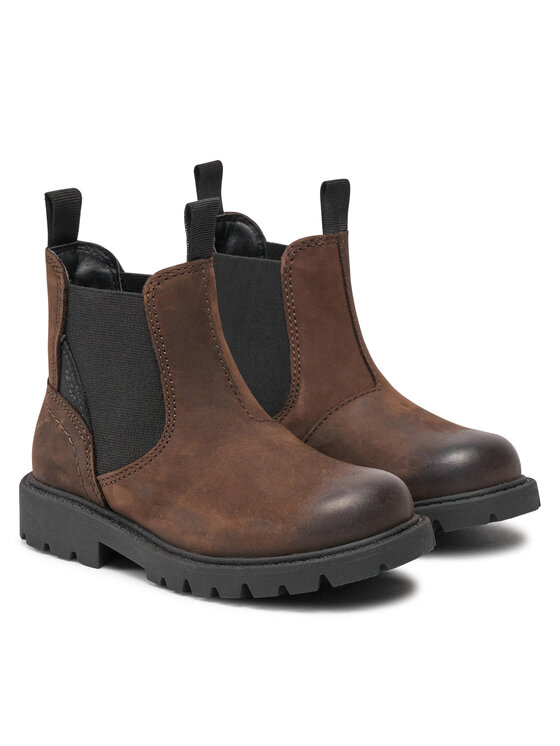 Geox Geox Gležnjarji J Shaylax Boy J16FAA 00045 C0582 M Rjava