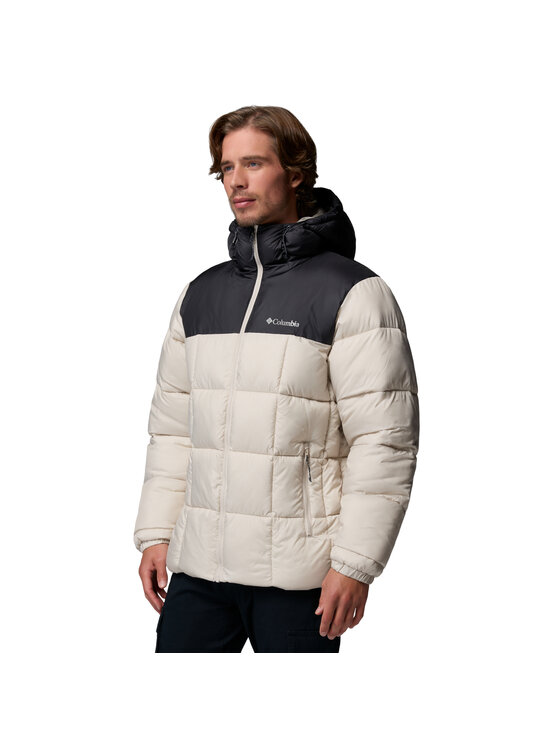 Columbia Columbia Kurtka zimowa Puffect IV Hooded Jacket Beżowy Regular Fit