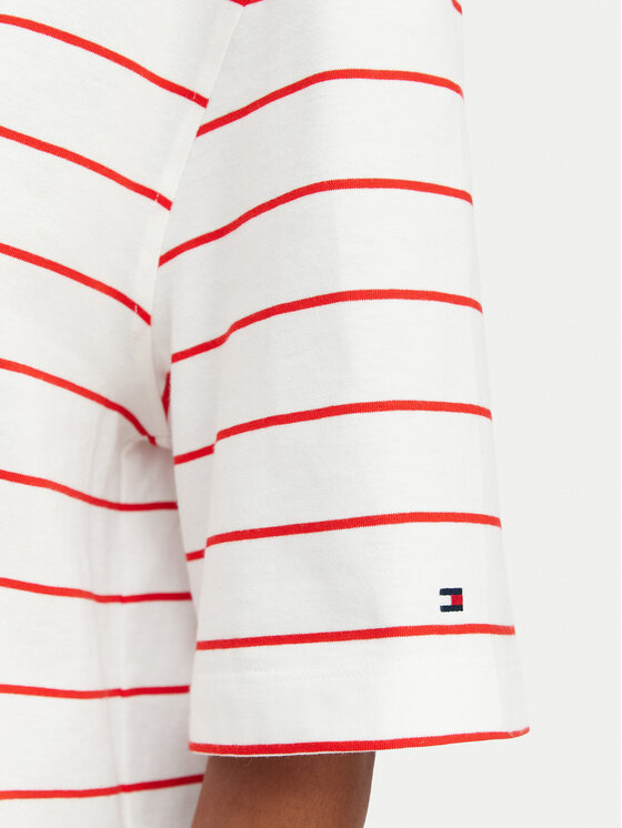 Tommy Hilfiger Tommy Hilfiger T-Shirt Classic WW0WW50948 Λευκό Relaxed Fit