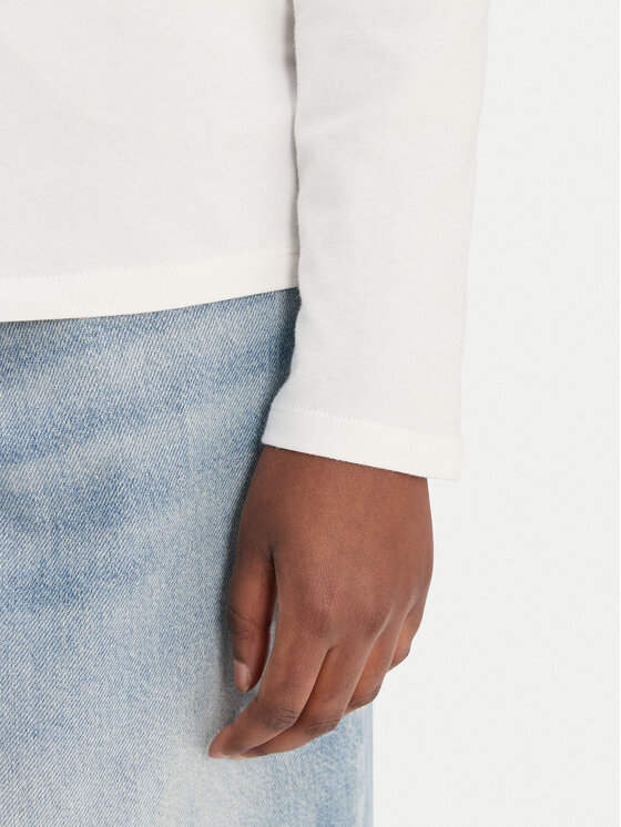 Liu Jo Sport Liu Jo Sport Majica TA6053 JS003 Écru Regular Fit